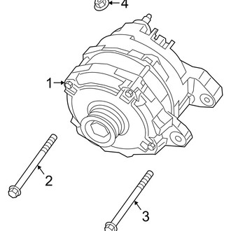 Ram OE - Electrical - Alternator (W/O Dual Alternators), (6.4L)