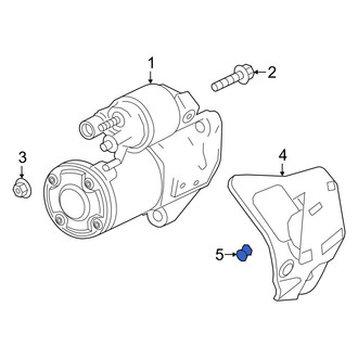 Ram OE - Starter Heat Shield Bolt