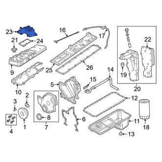 Ram OE - Upper Engine Intake Manifold