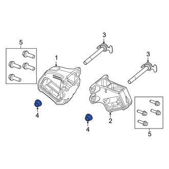Ram OE - Engine Mount Nut