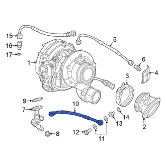 Ram OE - Turbocharger Coolant Line