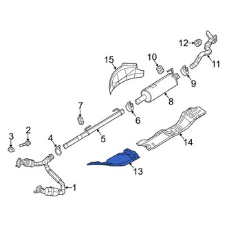 Ram OE - Front Floor Pan Heat Shield