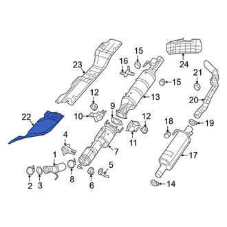 Ram OE - Front Floor Pan Heat Shield