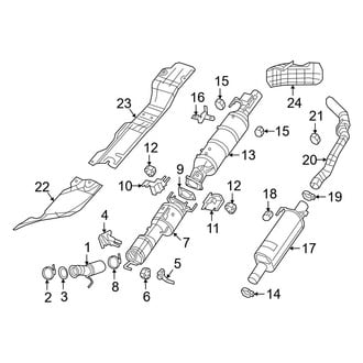 Ram OE - Exhaust System - Exhaust Components (6.7L)