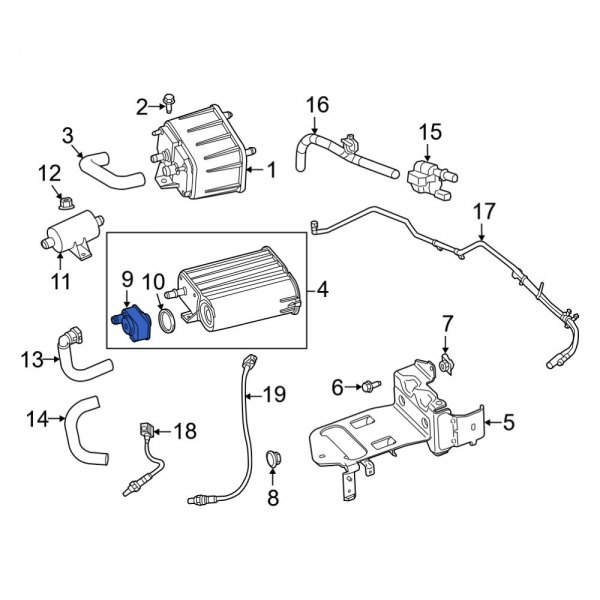 Evaporative Emissions System Leak Detection Pump