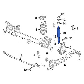Ram OE - Front Suspension Shock Absorber