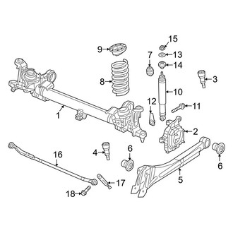 Ram OE - Front Suspension - Shocks & Suspension Components (RWD)