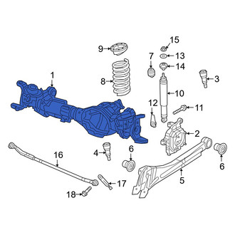 Ram OE - Front Drive Axle Assembly