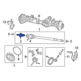 Ram OE - Rear Drive Axle Shaft