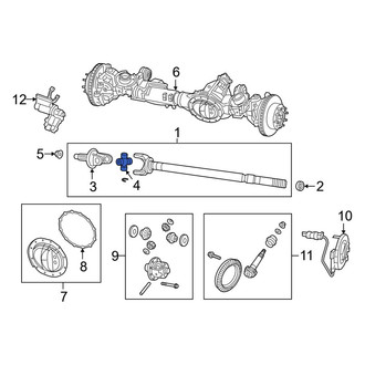 Ram OE - Front Right Universal Joint