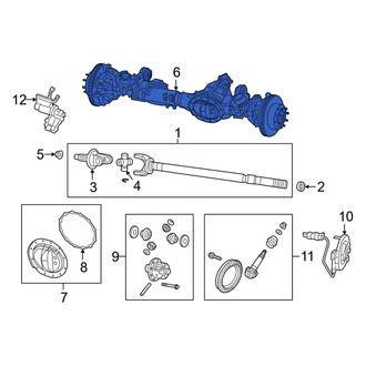 Ram OE - Front Drive Axle Assembly