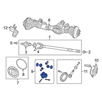 Ram OE - Front Differential Carrier