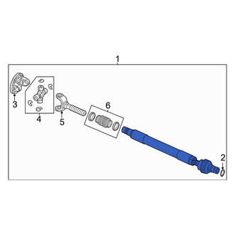 Ram OE - Front Drive Shaft