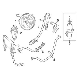 Ram OE - Steering Gear & Linkage - Pump & Hoses (6.4L)
