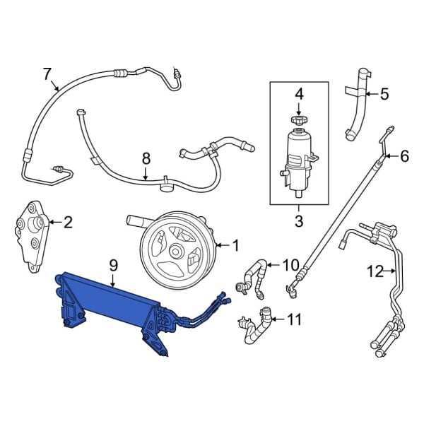 Power Steering Cooler