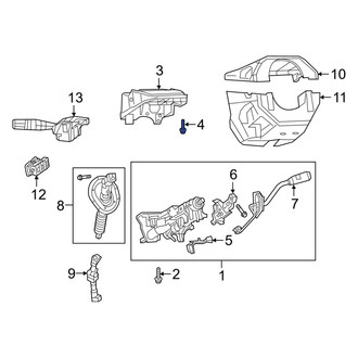 Ram OE - Steering Column Housing Support Bolt