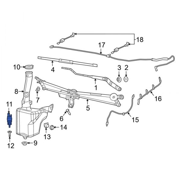 Windshield Washer Pump