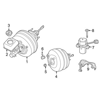 Ram OE - Cab - Components on Dash Panel (Regular Cab 6.4L)