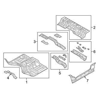 Ram OE - Cab - Floor (Regular Cab), (Regular Cab)