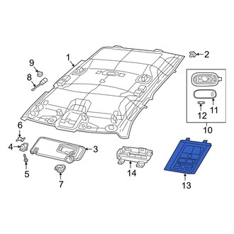 Ram OE - Upper Overhead Console
