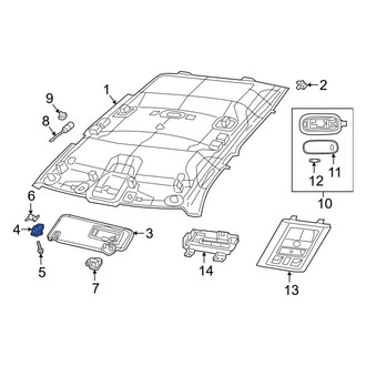 Ram OE - Sun Visor Holder