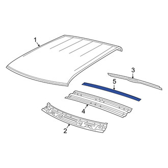 Ram OE - Rear Roof Bow