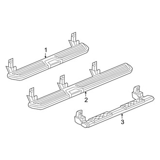 Ram OE - Cab - Running Board (W/O Power), (Big Horn / Laramie / Limited / Limited Longhorn / Lone Star / Power Wagon / Tradesman Crew Cab)
