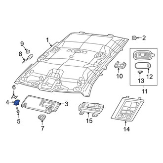 Ram OE - Sun Visor Holder
