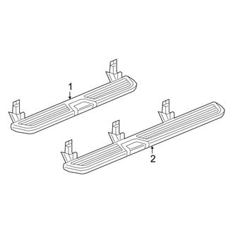 Ram OE - Cab - Running Board (W/O Power), (Mega Cab)