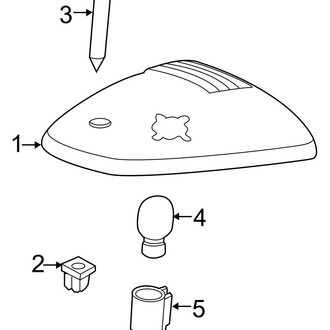 Ram OE - Cab - Roof Lamps (Big Horn / Laramie / Laramie Longhorn / Limited / Lone Star Mega Cab)
