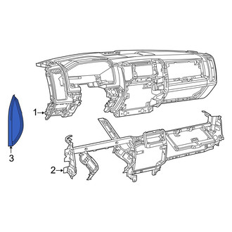 Ram OE - Left Instrument Panel Side Cover