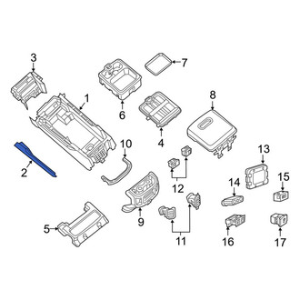 Ram OE - Front Right Console Panel