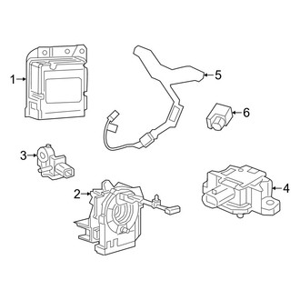 Ram OE - Restraint Systems - Air Bag Components (Modules and Sensors)