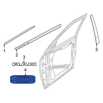 Ram OE - Rear Tailgate Emblem