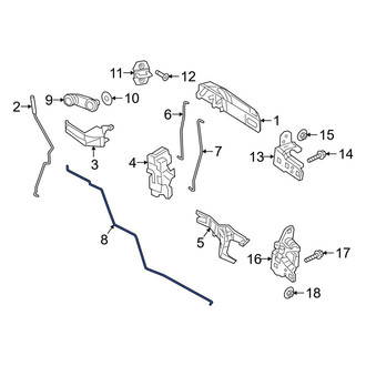 Ram OE - Front Right Inner Door Handle Link