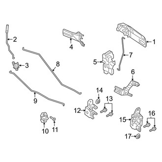 Ram OE - Rear Door - Lock & Hardware