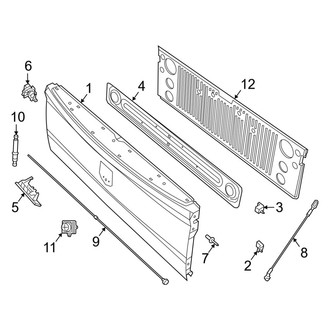 Ram OE - Pick Up Box - Tail Gate (8' Bed)