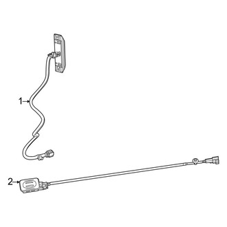 Ram OE - Pick Up Box - Cargo Lamps (8' Bed)