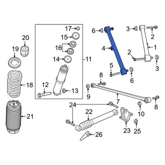 Ram OE - Front Left Suspension Trailing Arm
