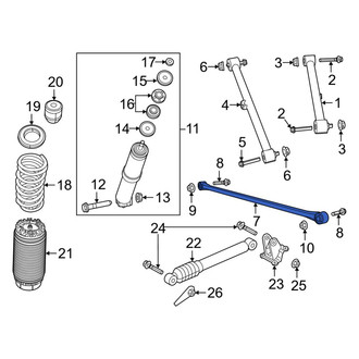 Ram OE - Rear Suspension Track Bar