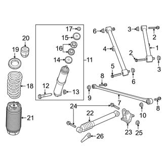 Ram OE - Rear Suspension - Suspension Components