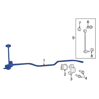Ram OE - Rear Suspension Stabilizer Bar
