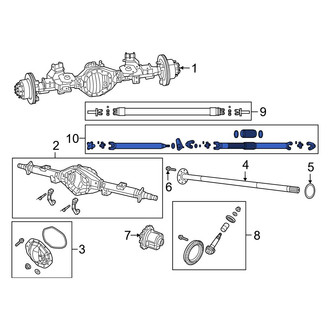 Ram OE - Rear Drive Shaft