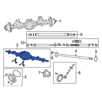 Ram OE - Rear Differential Housing