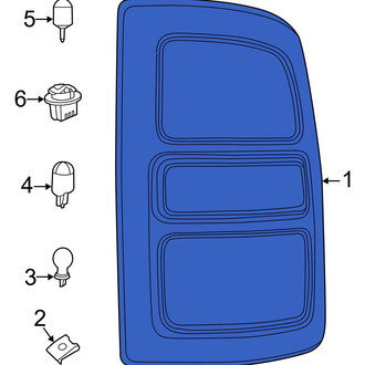 Ram OE - Rear Left Tail Light Assembly