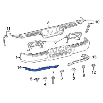 Ram OE - Rear Left Valance Panel