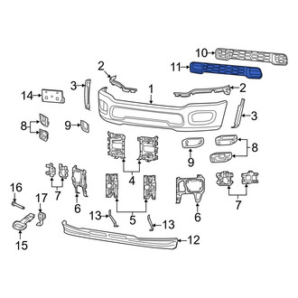 Ram OE - Front Lower Grille