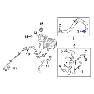 Ram OE - Upper Radiator Hose Clamp
