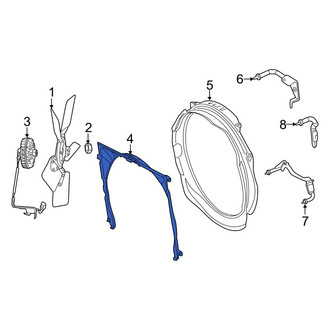 Ram OE - Outer Engine Cooling Fan Shroud