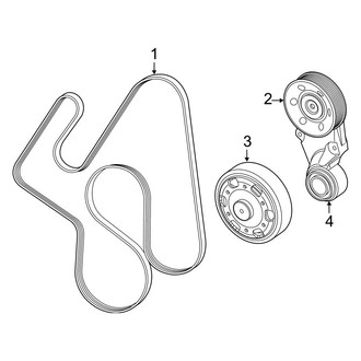 Ram OE - Cooling - Belts & Pulleys